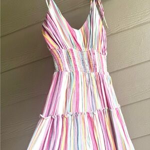 Main Strip Multicolor Striped Top